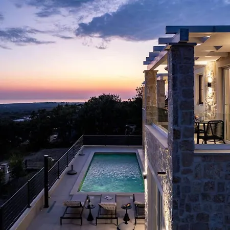Bella Vista With Pool And Seaview Dom wakacyjny Labinci
